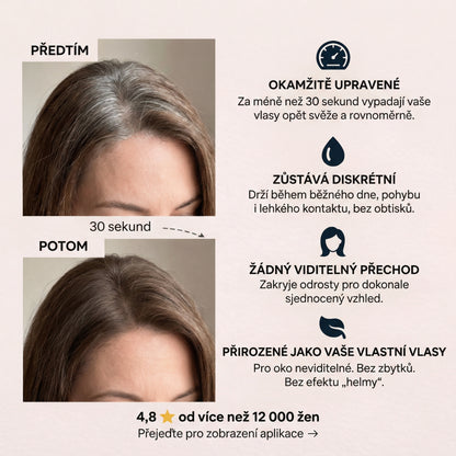 Avellio™ – Okamžité krytí odrostů a šedin