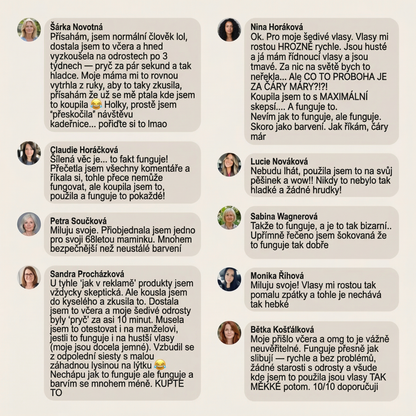 Avellio™ – Okamžité krytí odrostů a šedin