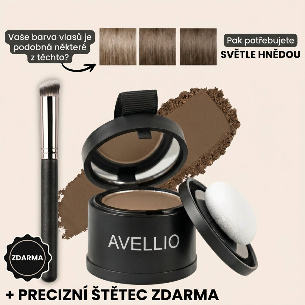 Avellio™ – Okamžité krytí odrostů a šedin