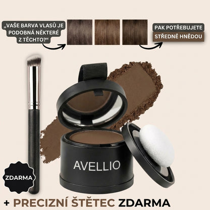 Avellio™ – Okamžité krytí odrostů a šedin