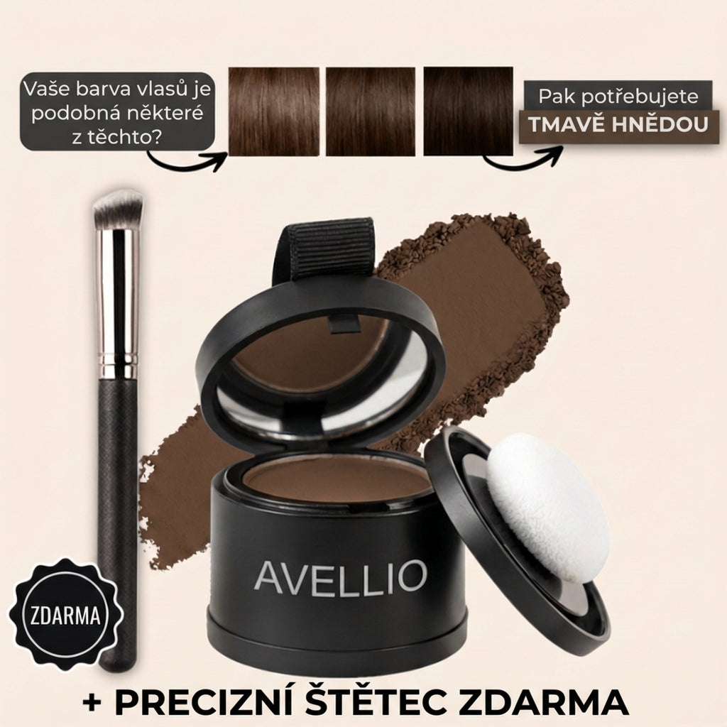 Avellio™ – Okamžité krytí odrostů a šedin
