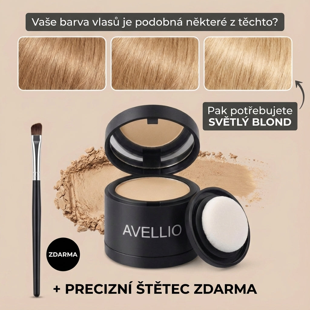 Avellio™ – Okamžité krytí odrostů a šedin