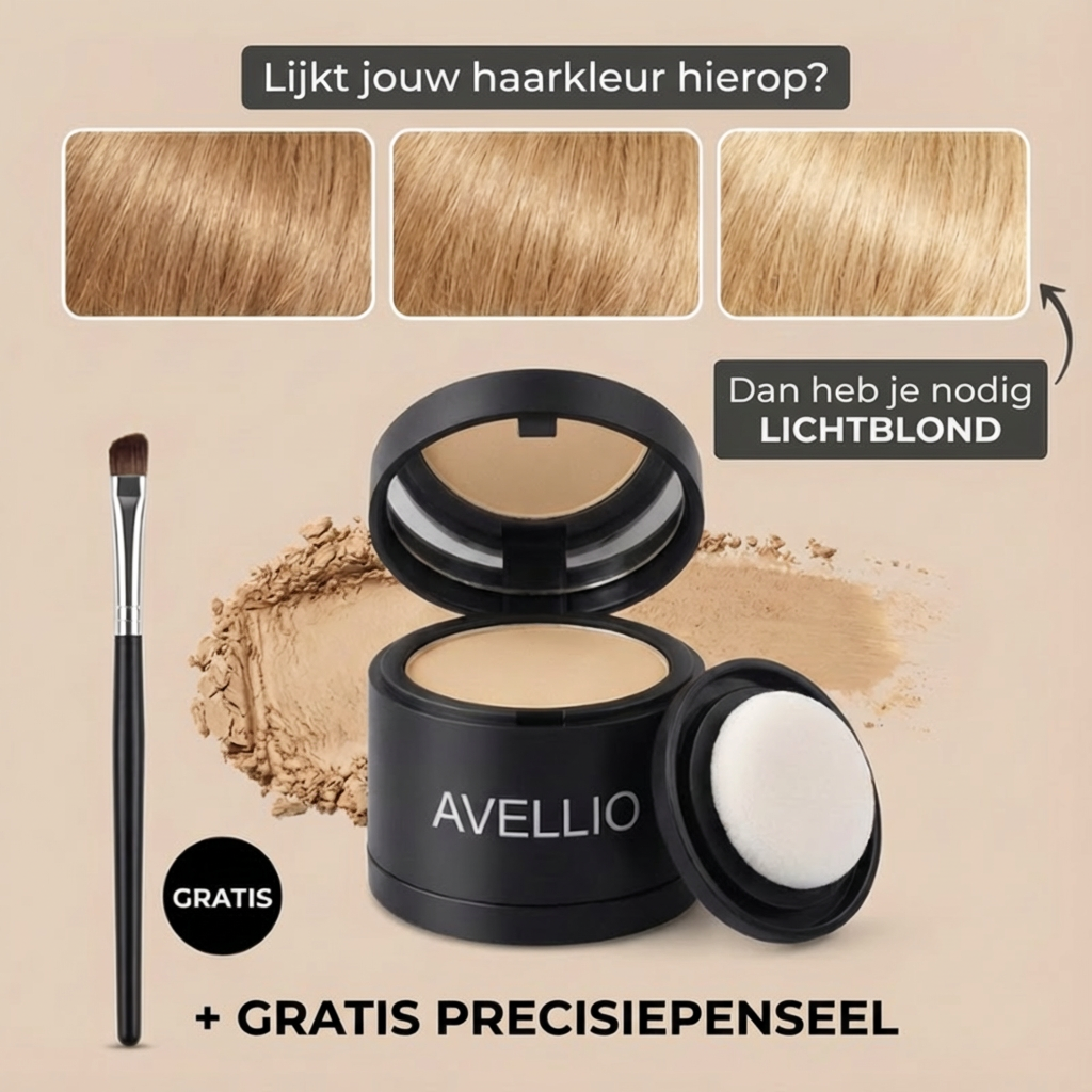 Avellio™ - Directe dekking van uitgroei en grijs haar