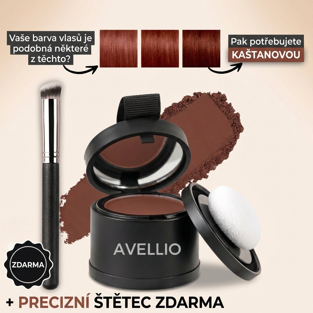 Avellio™ – Okamžité krytí odrostů a šedin