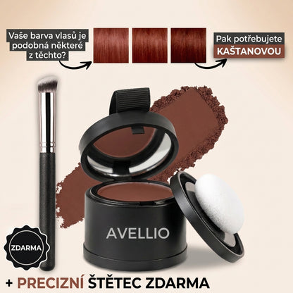 Avellio™ – Okamžité krytí odrostů a šedin